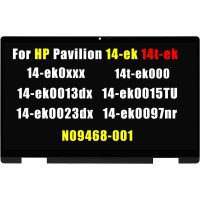 LCD assembly front panel for HP Pavilion X360 14-ek0008ca